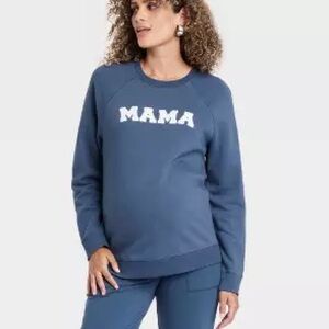 Isabel Maternity by Ingrid & Isabel Graphic Maternity Sweatshirt